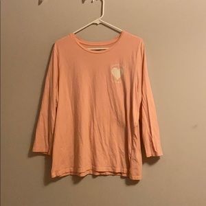 Long sleeve wish you were here tee shirt